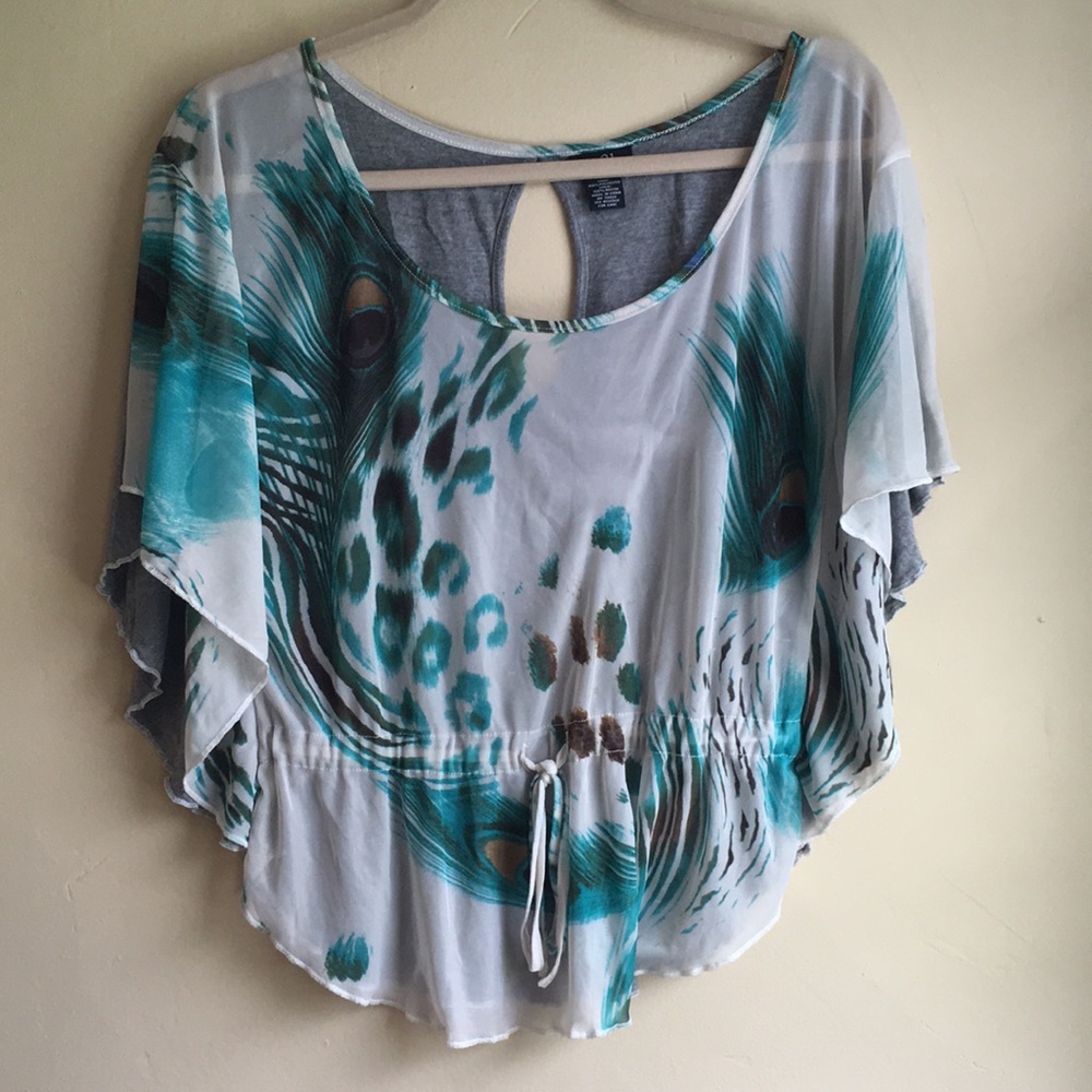 WOMENS PATTERNED BLOUSE